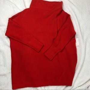 Free People Ottoman Sweater Dress Orange Large